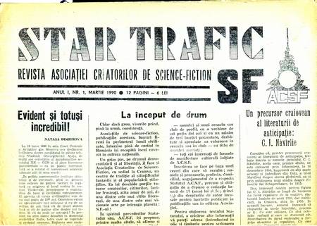 Star Trafic SF - Nr. 1 - Martie 1990
